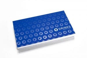 Business Card with clear foil stamping